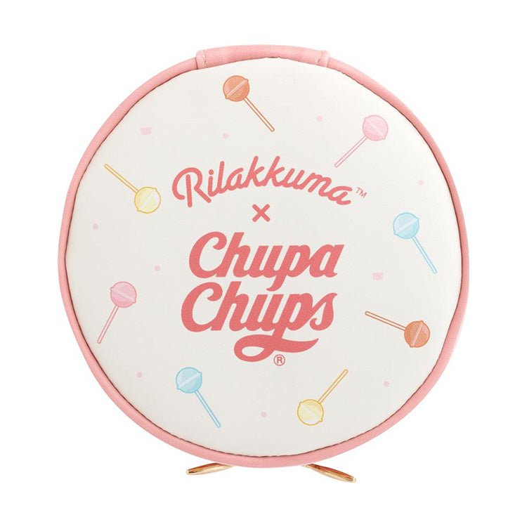 "Rilakkuma x Chupa Chups" Round Pouch - Rosey’s Kawaii Shop