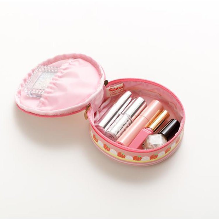 "Rilakkuma x Chupa Chups" Round Pouch - Rosey’s Kawaii Shop