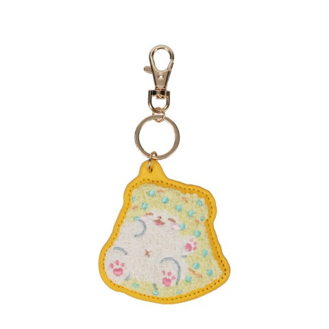 AVAIL "Marumofubiyori" Embroidered Bag Charm