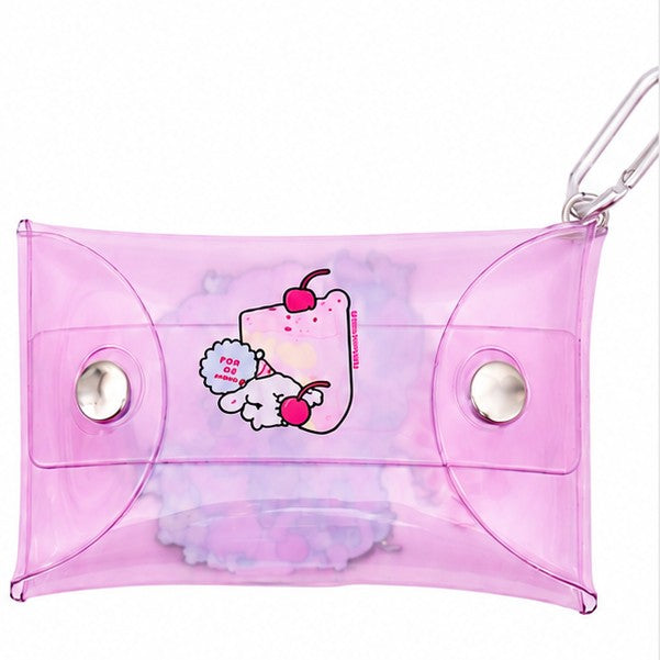 "Cinnamoroll x Etoile et Griotte CAKE DAY WISHES" Clear Multi Pouch