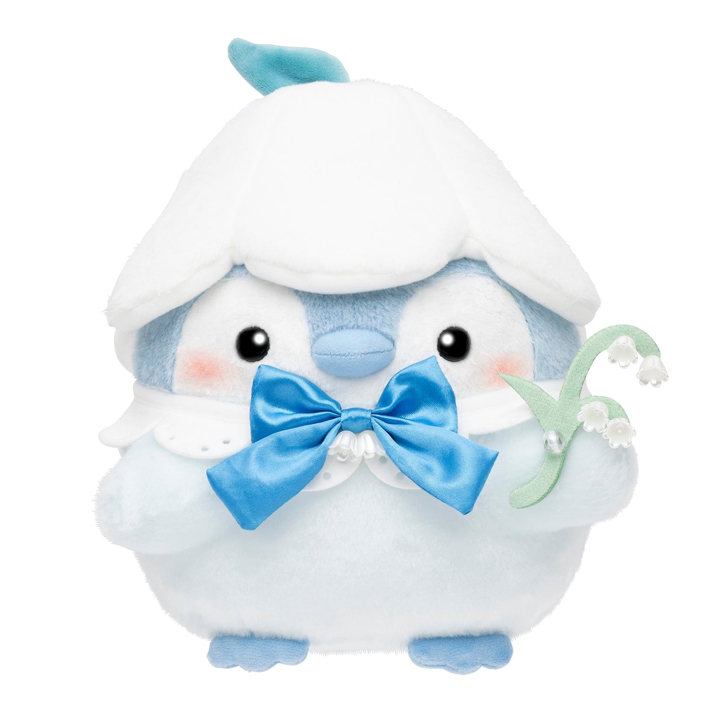"Koupenchan Sky Blue Bouquet Lily of the Valley" Plush