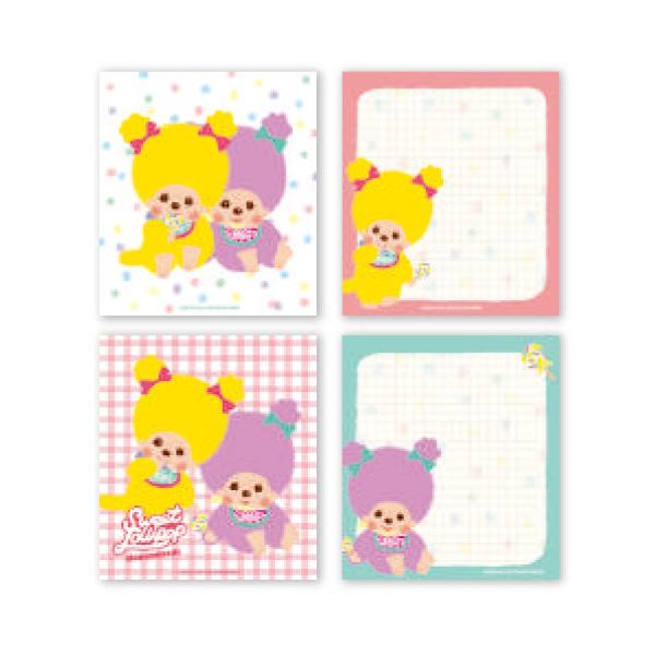 "Monchhichi Sweet Lollipop" Memo Pad