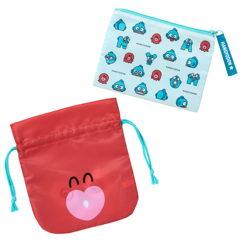 "Hangyodon Funny Face" Pouch & Drawstring