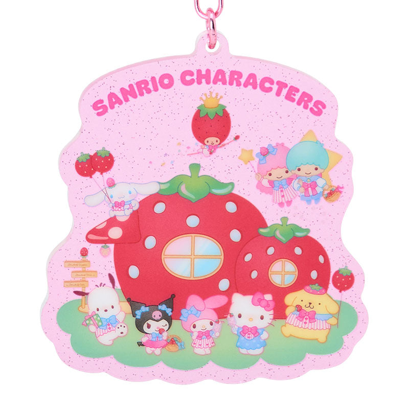 "Sanrio Become Strawberry King" Acrylic Keychain