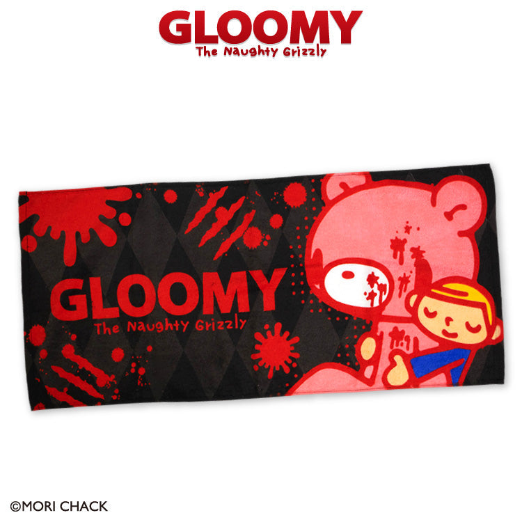 "THANKYOUMART X Gloomy the Naughty Grizzly" Face Towel