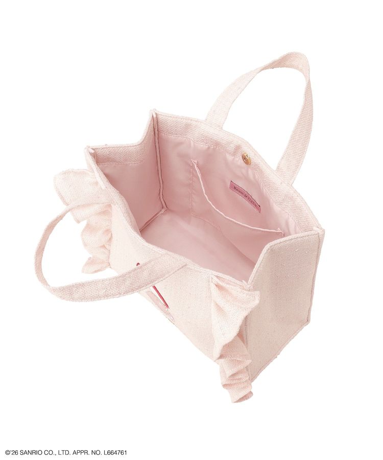 "Maison de FLEUR x My Sweet Piano" Small Frill Tote Bag