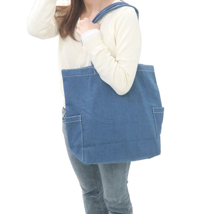 "ELLE x Pompompurin" Denim Tote Bag
