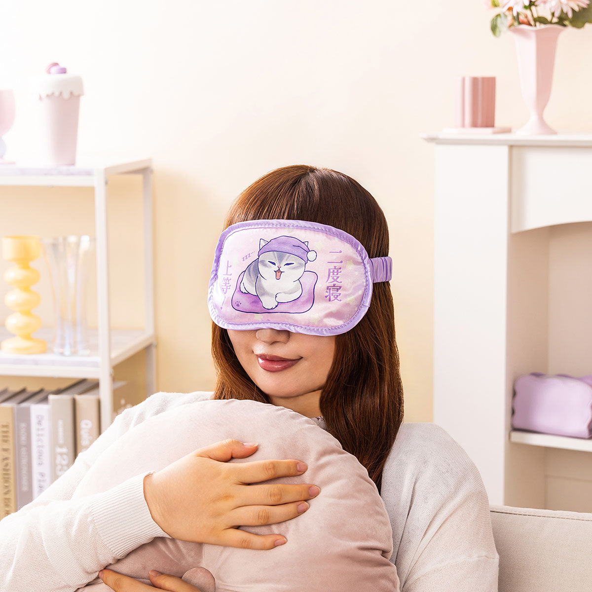 "Mofusand I Want to Onterrupt Your Outing!" Eye Mask