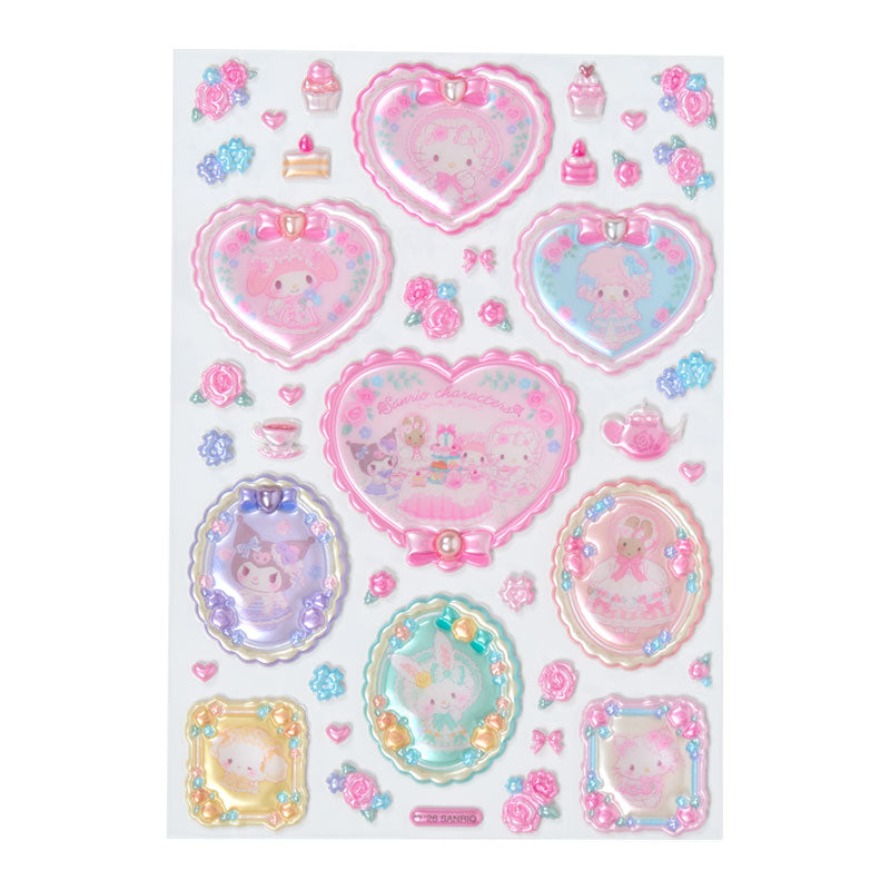 "Sanrio Fairytale Party" Sticker Sheet