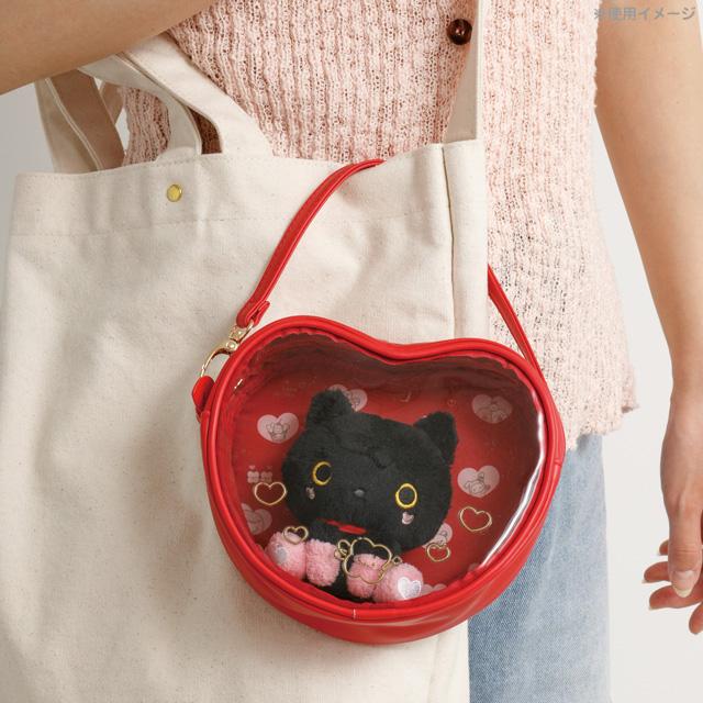 "San-x Universe Happiness to You" Heart Clear Pouch