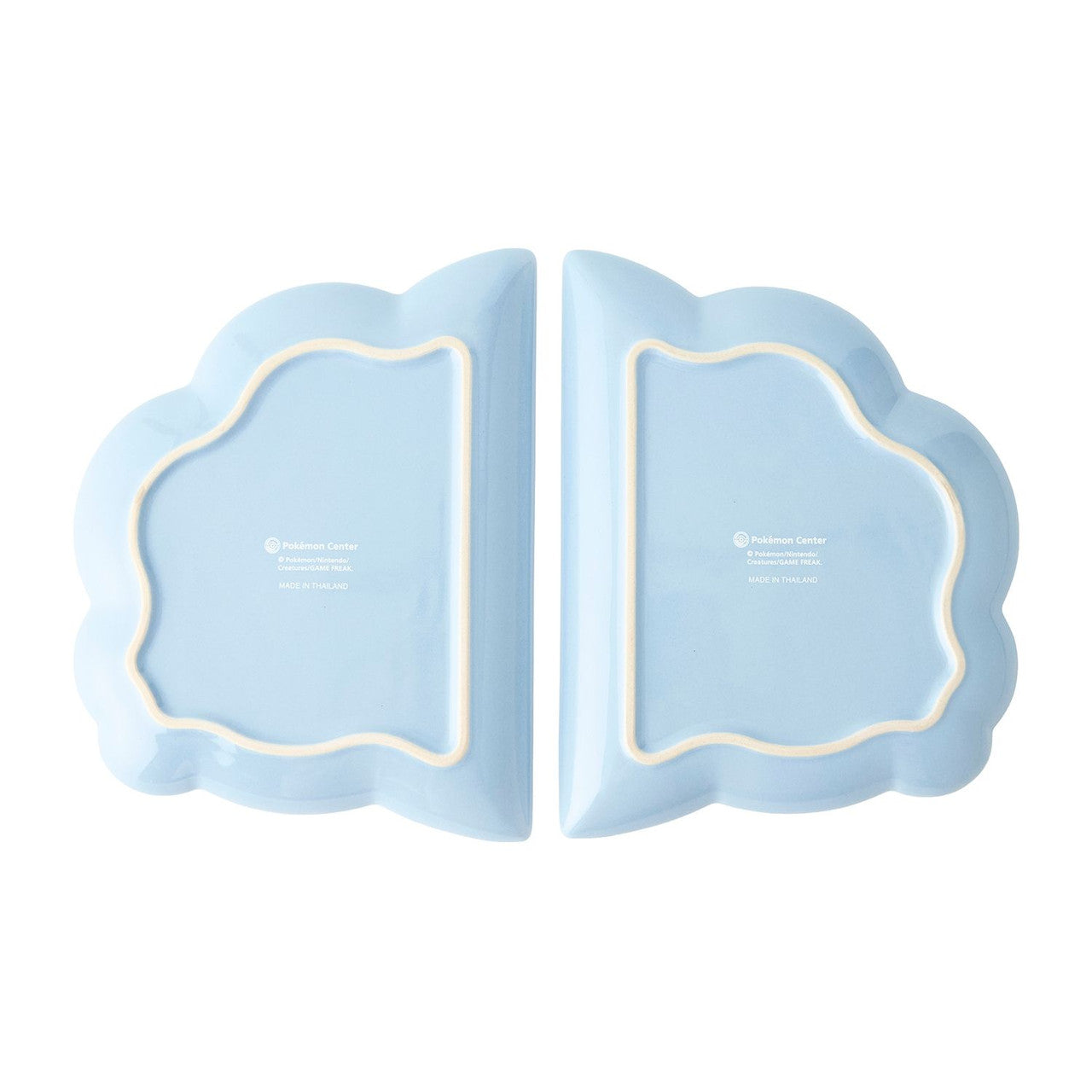 "Pokemon Mogumogu Watching!" Tandemaus Plate Set