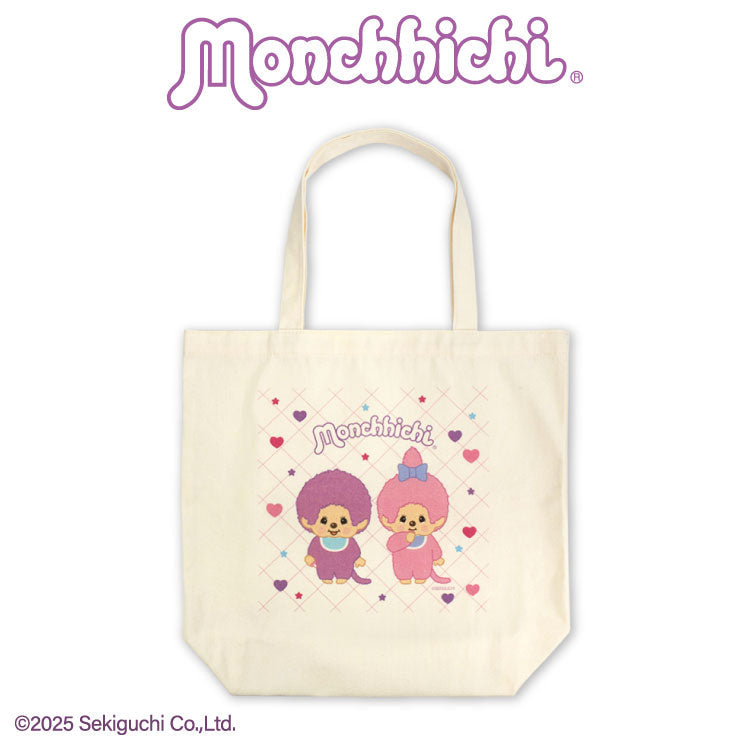 "Pastel Monchhichi" Tote Bag