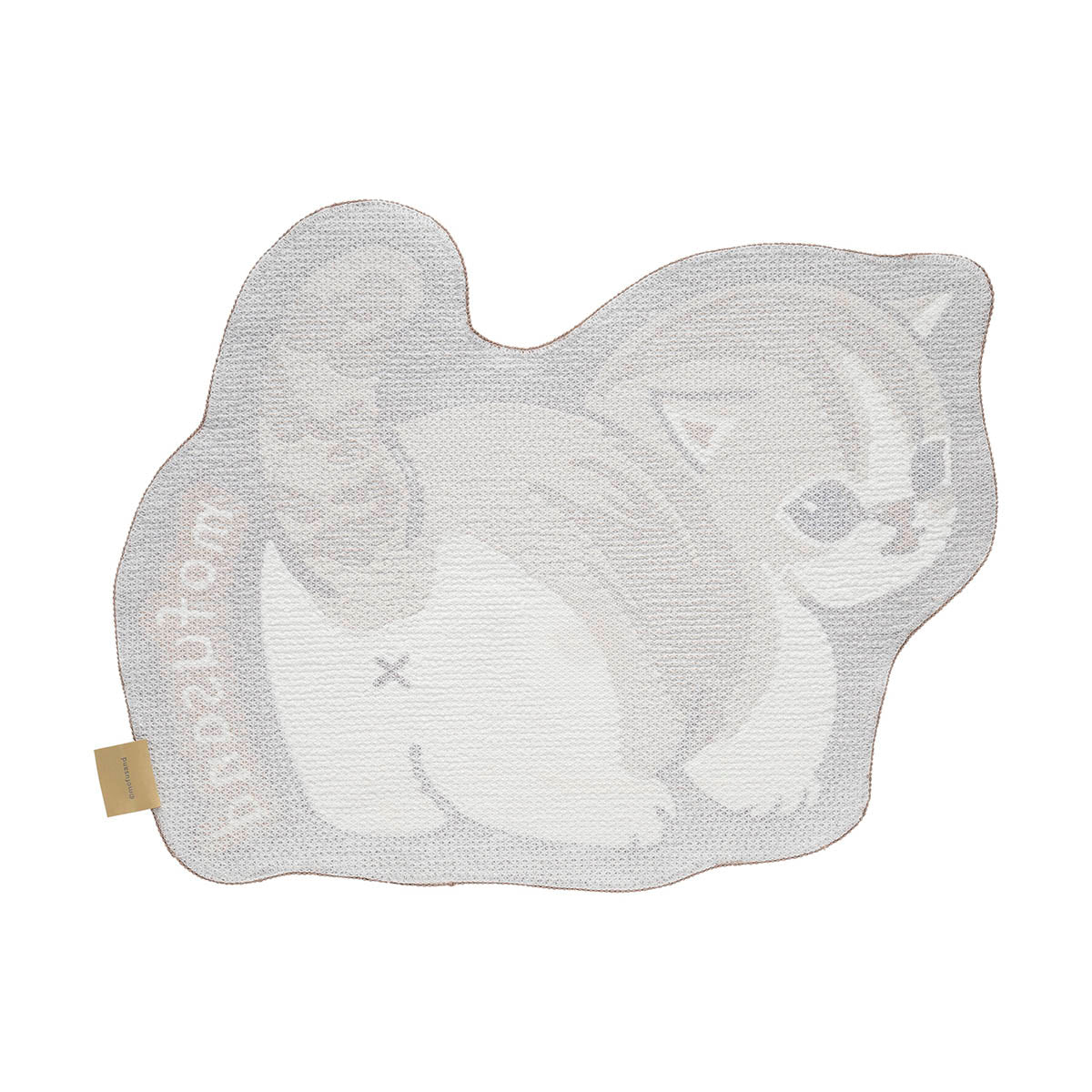 "Mofusand Turning Cat" Floor Mat