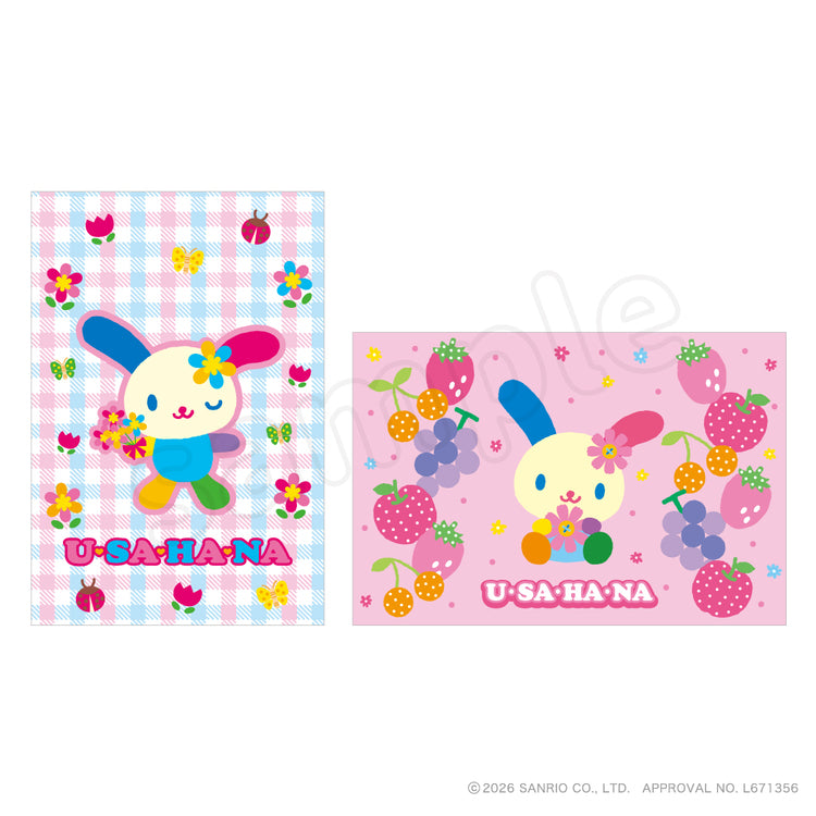 "Usahana Retro" Postcard Set