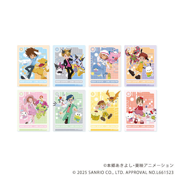 "Digimon Adventure x Sanrio Acrylic Card" Blind