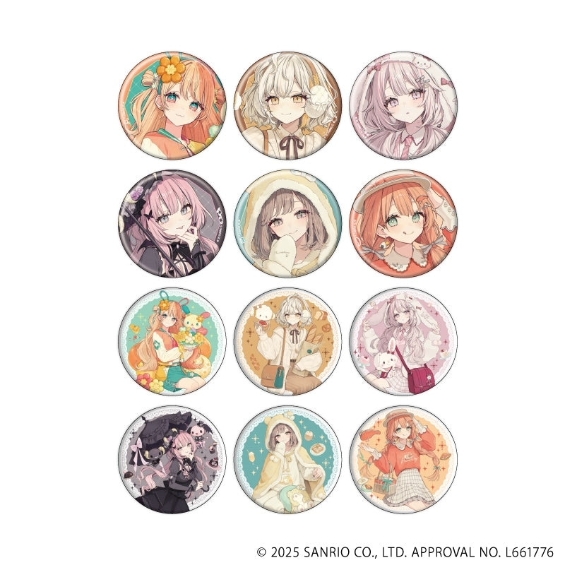 "Akakura x Sanrio 3" Can Badge Blind Bag