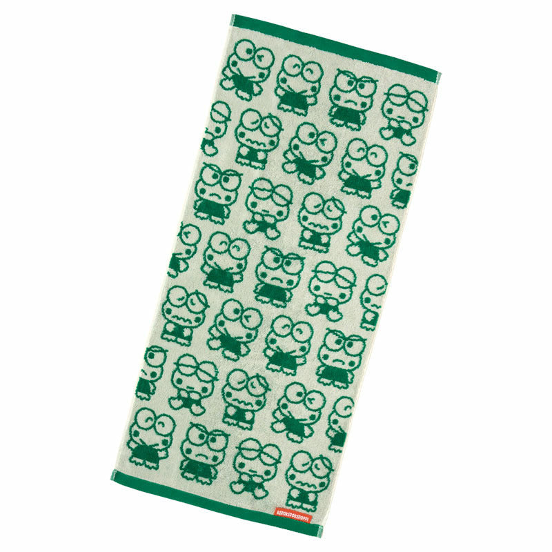 "Sanrio Everyday Keroppi" Face Towel