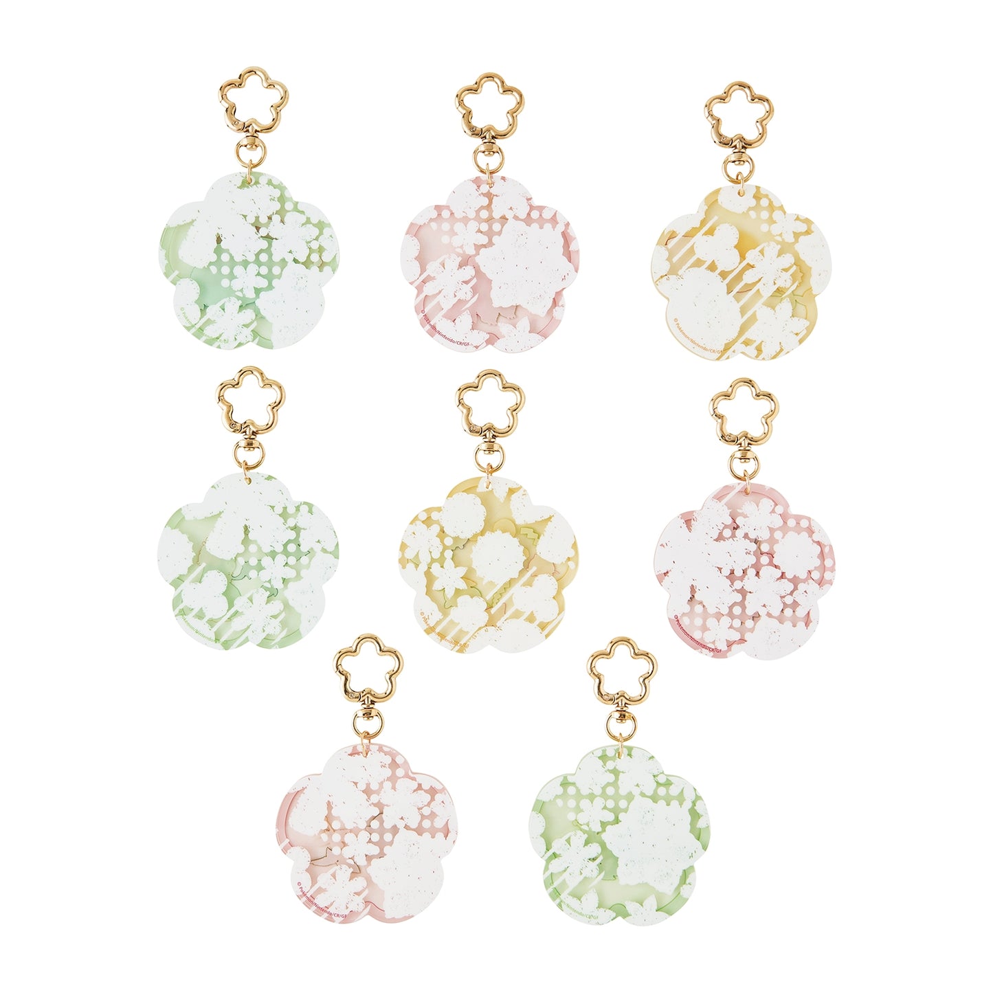 "Pokemon Blooming in Profusion Acrylic Keychain" Blind