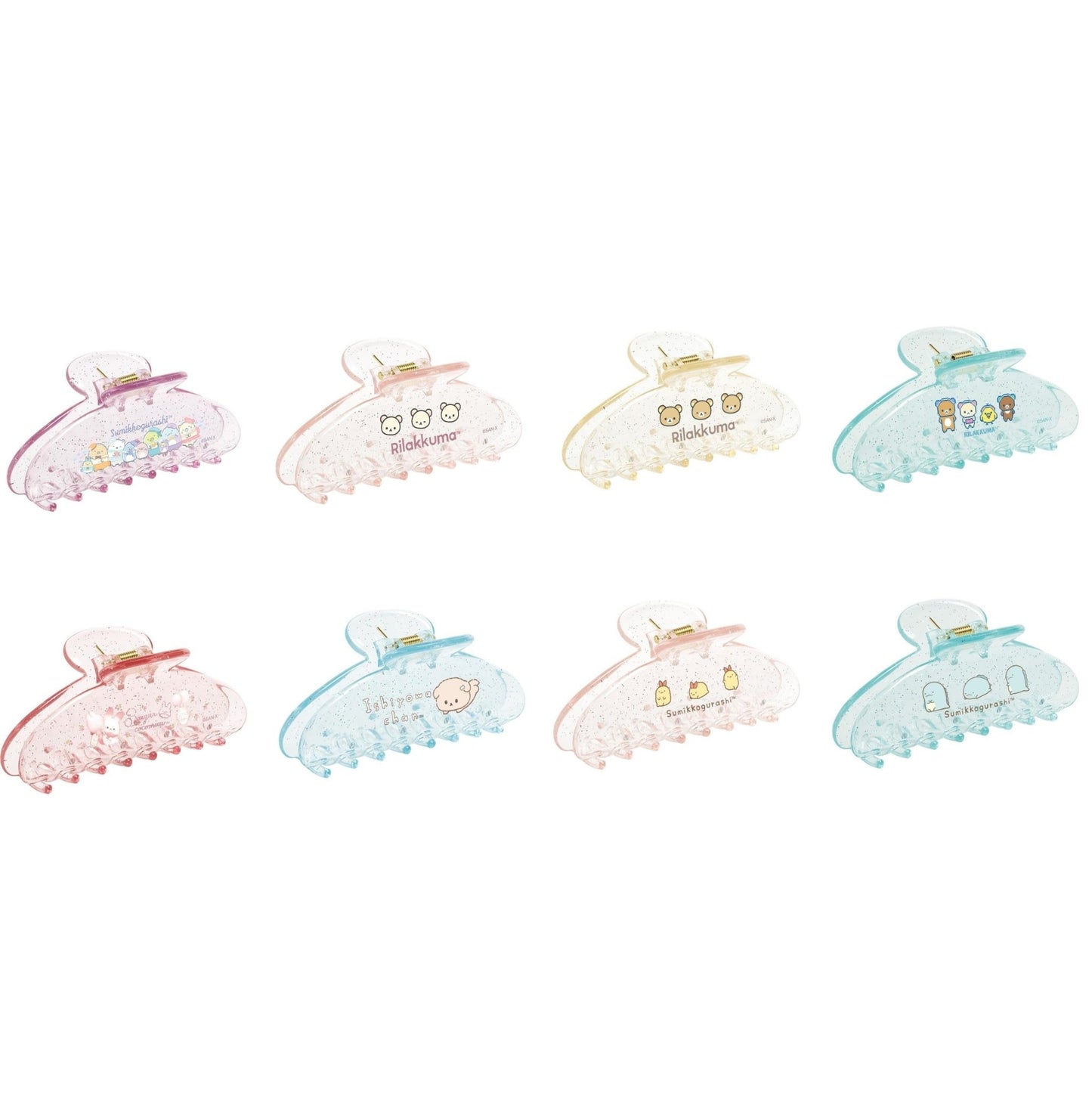 "SAN - X Friends" Glitter Hair Claw - Rosey’s Kawaii Shop