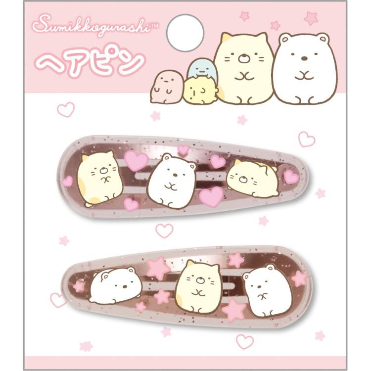 "SAN - X Friends" Mini Hair Clips Set - Rosey’s Kawaii Shop