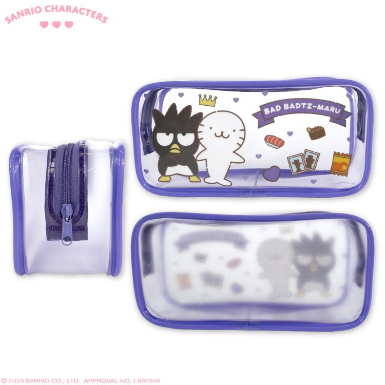 "Sanrio Always There Friend" Clear Pen Case - Rosey’s Kawaii Shop