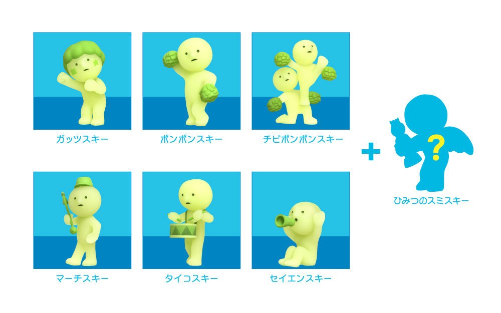 SMISKI "We Can Do It" Figure Blind Box - Rosey’s Kawaii Shop