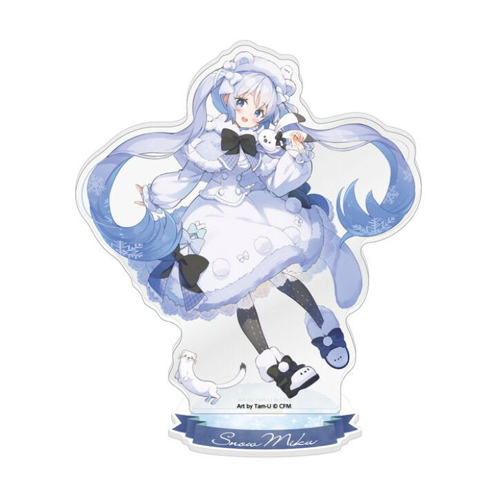 "Snow Miku x KIBANA" Acrylic Stand - Rosey’s Kawaii Shop