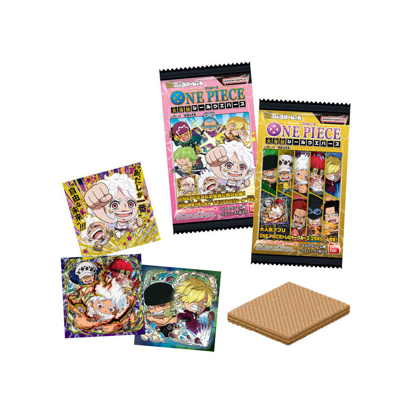 "Nyaformation One Piece Sticker & Wafer LOG. 13" Blind Bag