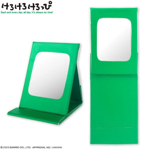 "Thankyoumart x Keroppi" Folding Mirror - Rosey’s Kawaii Shop