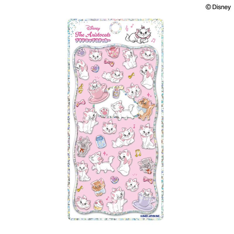 "The Aristocats" Petit Drop Stickers - Rosey’s Kawaii Shop