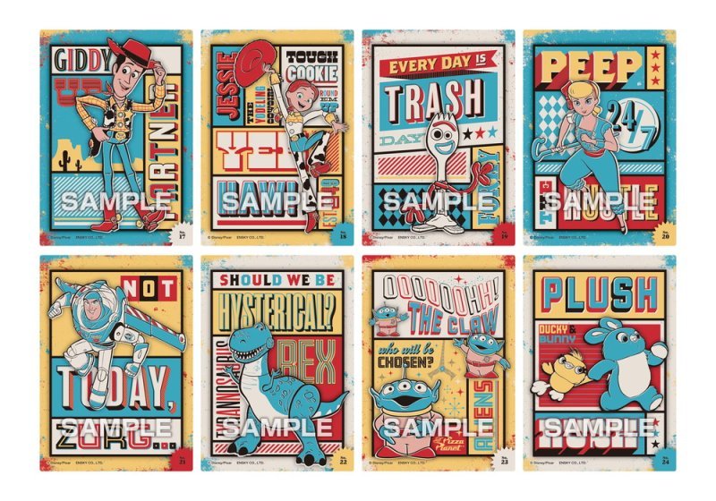 "Toy Story Clear Cards" Blind Bag - Rosey’s Kawaii Shop