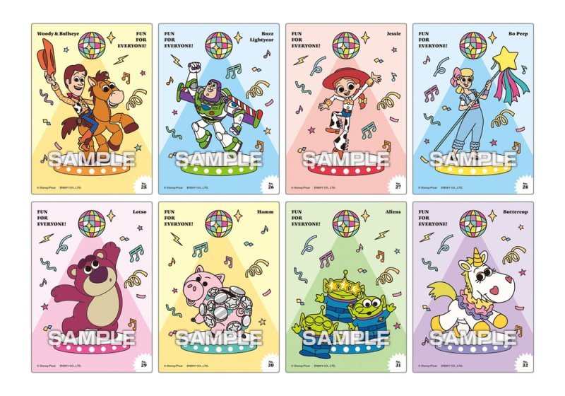 "Toy Story Clear Cards" Blind Bag - Rosey’s Kawaii Shop