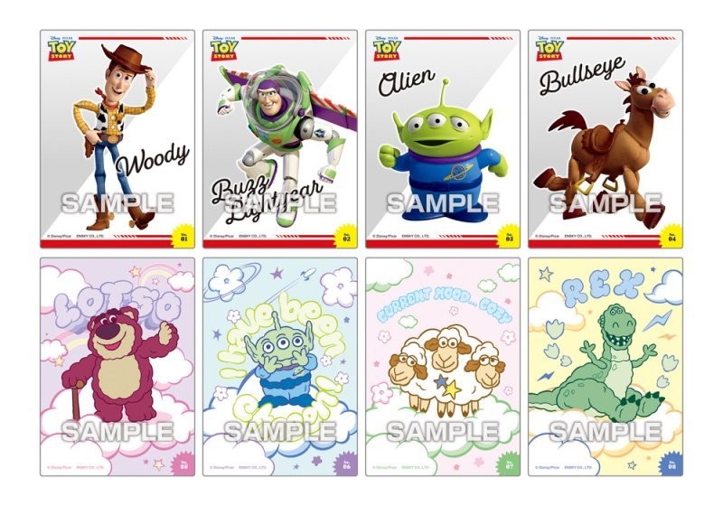 "Toy Story Clear Cards" Blind Bag - Rosey’s Kawaii Shop