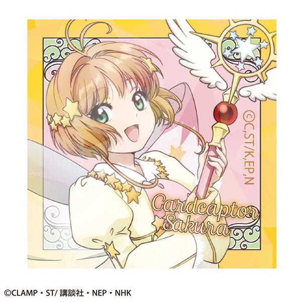 "Cardcaptor Sakura"' Square Hologram Sticker - Rosey’s Kawaii Shop