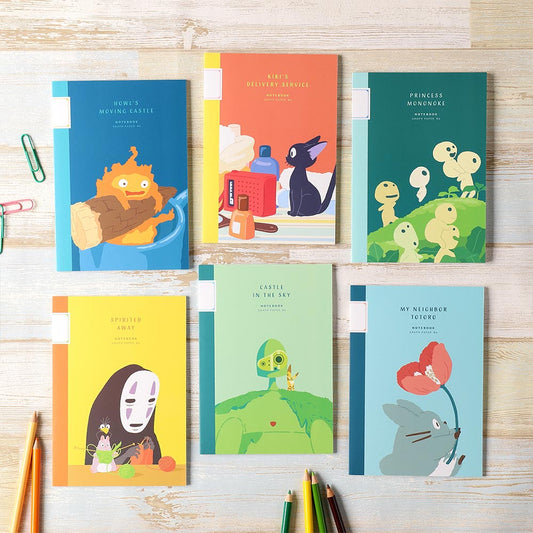 "Studio Ghibli Classics" B6 Notebook - Rosey’s Kawaii Shop