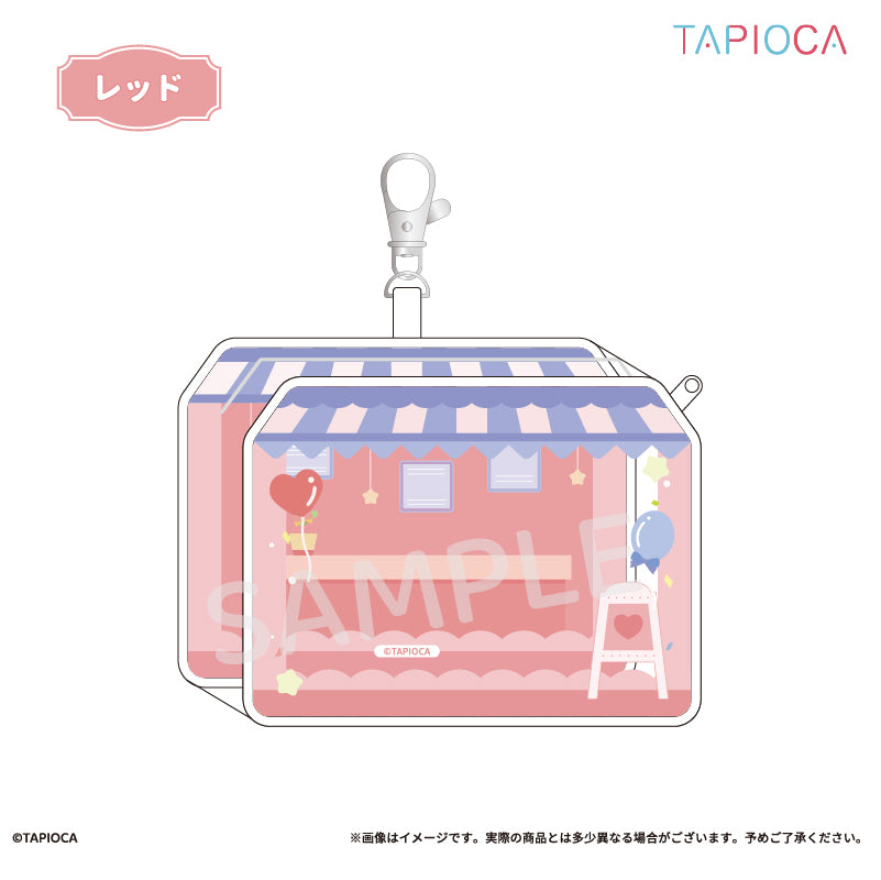 [RED] "Tapioca Cafe" Window Pouch