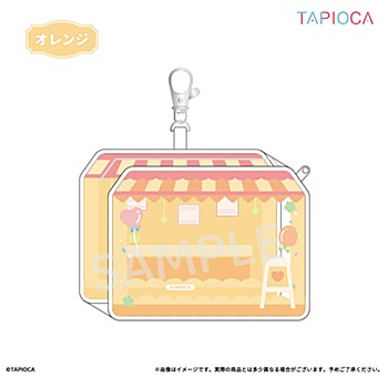 [ORANGE] "Tapioca Cafe" Window Pouch