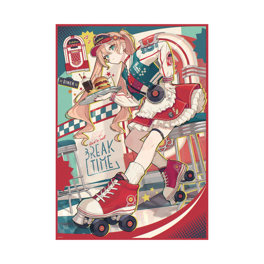 "Akakura Exhibition BREAK TIME" A3 Clear Poster