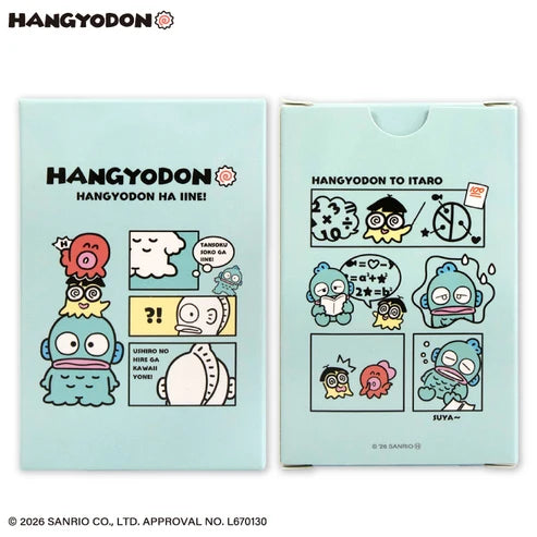 "THANKYOUMART X Hangyodon" Message Card with Case