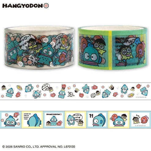 "THANKYOUMART X Hangyodon" Masking Tape
