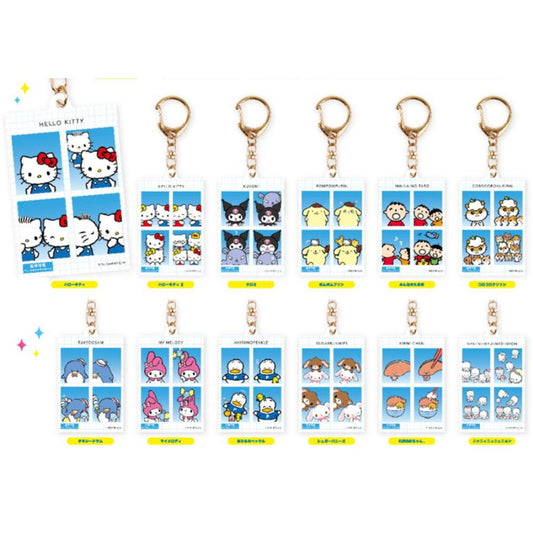 [1] "Sanrio Trading Photo Keychain" Blind Bag - Rosey’s Kawaii Shop