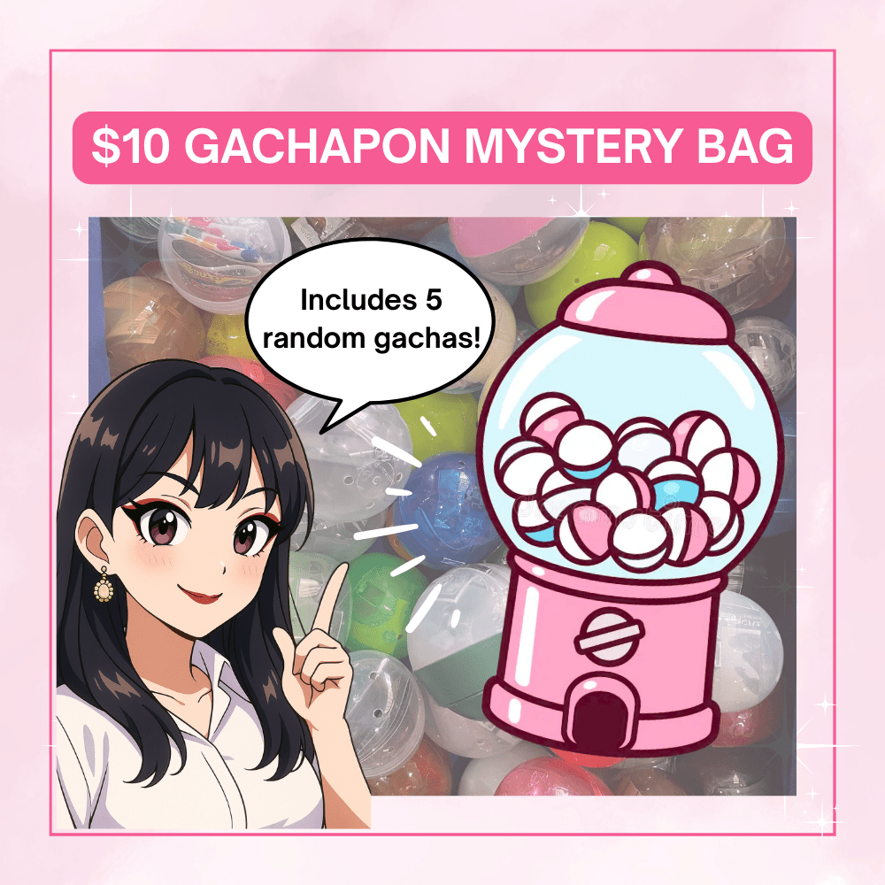 $10 GACHAPON MYSTERY BAG - Rosey’s Kawaii Shop
