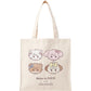 [IVORY] "Maison de FLEUR x Mikko Illustrations" Tote Bag