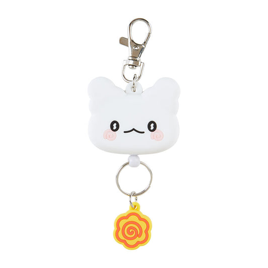 "Hanamaruobake" Face Shaped Reel Keychain