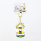 [YELLOW] "Miffy" Open-Top Acrylic Keychain