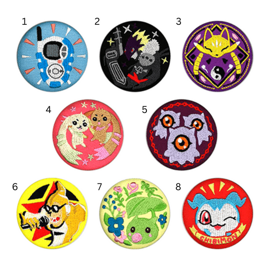 "Digimon Adventure Embroidery Badge 2" Blind Bag [OPEN BOX]