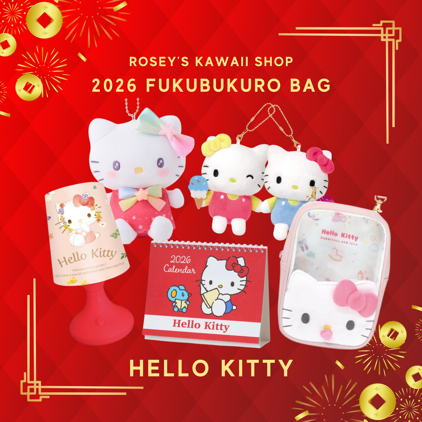 [HELLO KITTY] "2026 Fukubukuro Lucky Bag"