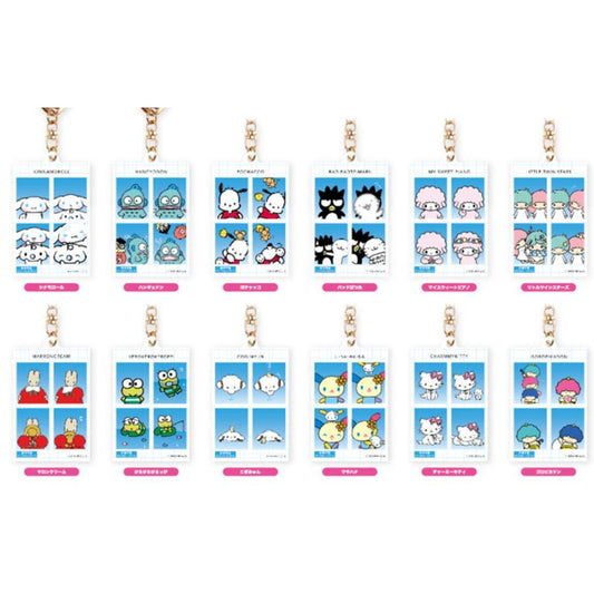 [2] "Sanrio Trading Photo Keychain" Keychain - Rosey’s Kawaii Shop
