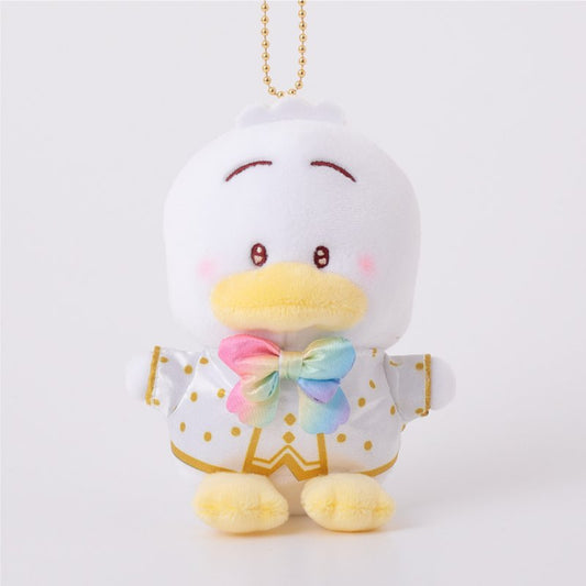 [PEKKLE RAINBOW] "Ichigo Shinbun 50th Anniversary x Munyugurumi Patio POPUP STORE" Plush Keychain