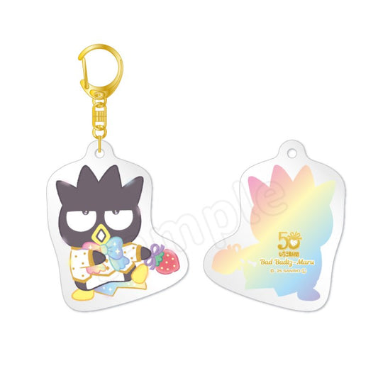 [BADTZ MARU] "Ichigo Shinbun 50th Anniversary x Munyugurumi Patio POPUP STORE" Acrylic Keychain